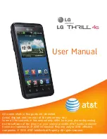 Preview for 1 page of LG Thrill User Manual