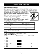 Preview for 19 page of LG TM9040W Owner'S Manual & Cooking Manual