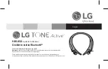 Предварительный просмотр 63 страницы LG TONE Active HBS-850 User Manual