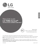 Preview for 19 page of LG TONE Active User Manual