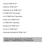 Preview for 2 page of LG TONE-FP5 Owner'S Manual