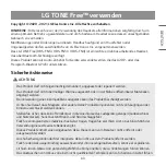 Предварительный просмотр 45 страницы LG TONE Free HBS-FN4 User Manual