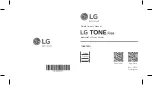 LG TONE Free TONE-T90Q Owner'S Manual preview