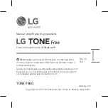 Предварительный просмотр 59 страницы LG TONE Free TONE-T90Q Owner'S Manual