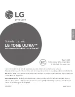 Preview for 21 page of LG TONE ULTRA HBS-820 User Manual