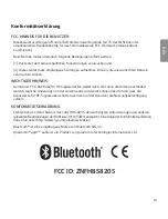 Предварительный просмотр 105 страницы LG Tone Ultra HBS-820S User Manual