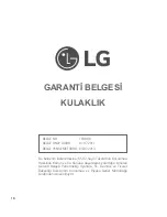 Preview for 290 page of LG Tone Ultra HBS-820S User Manual