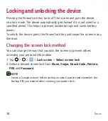 Предварительный просмотр 39 страницы LG Treasure L52VL User Manual