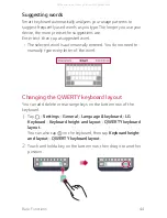 Preview for 45 page of LG Tribute Dynasty LG-SP200 User Manual