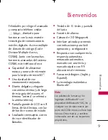 Preview for 10 page of LG Tritan UX840 (Spanish) Manual Del Usuario