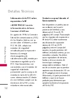 Preview for 13 page of LG Tritan UX840 (Spanish) Manual Del Usuario