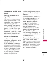 Preview for 14 page of LG Tritan UX840 (Spanish) Manual Del Usuario