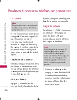 Preview for 27 page of LG Tritan UX840 (Spanish) Manual Del Usuario