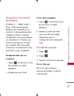 Preview for 38 page of LG Tritan UX840 (Spanish) Manual Del Usuario