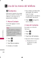 Preview for 41 page of LG Tritan UX840 (Spanish) Manual Del Usuario