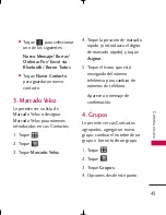 Preview for 42 page of LG Tritan UX840 (Spanish) Manual Del Usuario