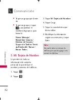 Preview for 43 page of LG Tritan UX840 (Spanish) Manual Del Usuario