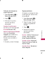 Preview for 48 page of LG Tritan UX840 (Spanish) Manual Del Usuario