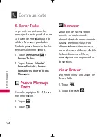 Preview for 55 page of LG Tritan UX840 (Spanish) Manual Del Usuario