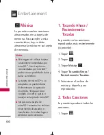 Preview for 67 page of LG Tritan UX840 (Spanish) Manual Del Usuario