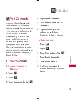 Preview for 74 page of LG Tritan UX840 (Spanish) Manual Del Usuario