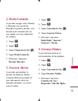 Preview for 76 page of LG Tritan UX840 (Spanish) Manual Del Usuario