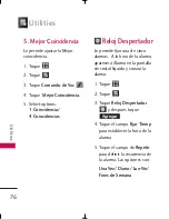 Preview for 77 page of LG Tritan UX840 (Spanish) Manual Del Usuario