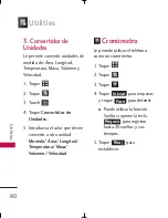 Preview for 81 page of LG Tritan UX840 (Spanish) Manual Del Usuario