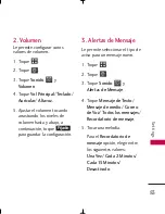 Preview for 84 page of LG Tritan UX840 (Spanish) Manual Del Usuario