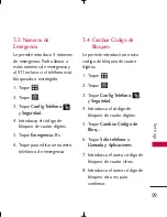 Preview for 100 page of LG Tritan UX840 (Spanish) Manual Del Usuario