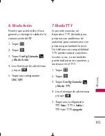 Preview for 106 page of LG Tritan UX840 (Spanish) Manual Del Usuario