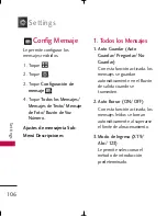 Preview for 107 page of LG Tritan UX840 (Spanish) Manual Del Usuario