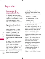 Preview for 109 page of LG Tritan UX840 (Spanish) Manual Del Usuario