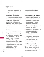 Preview for 111 page of LG Tritan UX840 (Spanish) Manual Del Usuario