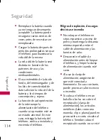 Preview for 115 page of LG Tritan UX840 (Spanish) Manual Del Usuario