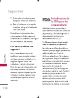 Preview for 119 page of LG Tritan UX840 (Spanish) Manual Del Usuario