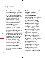 Preview for 125 page of LG Tritan UX840 (Spanish) Manual Del Usuario