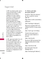 Preview for 129 page of LG Tritan UX840 (Spanish) Manual Del Usuario