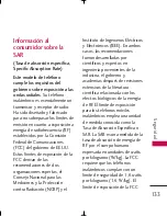 Preview for 134 page of LG Tritan UX840 (Spanish) Manual Del Usuario