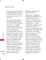 Preview for 135 page of LG Tritan UX840 (Spanish) Manual Del Usuario