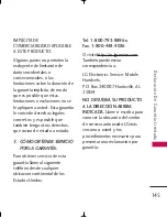 Preview for 146 page of LG Tritan UX840 (Spanish) Manual Del Usuario