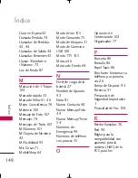 Preview for 149 page of LG Tritan UX840 (Spanish) Manual Del Usuario