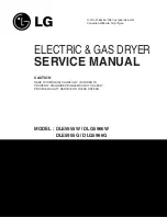 LG Tromm DLE5955G Service Manual preview