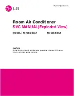 Preview for 1 page of LG TS-C2425DA1 Service Manual