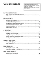 Preview for 2 page of LG TV2425NTWB Owner'S Manual