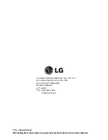 Предварительный просмотр 49 страницы LG TVNC362KLA0 Owner'S Manual