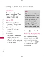 Preview for 22 page of LG U.S. Cellular UX260 User Manual