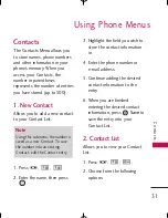 Preview for 33 page of LG U.S. Cellular UX260 User Manual