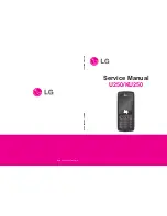 LG U250 Service Manual preview