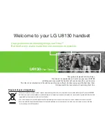 Предварительный просмотр 98 страницы LG U8130 User Manual